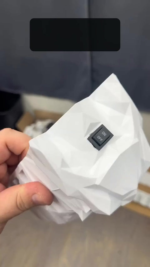 Işık kanatlı baykuş lambası videosu