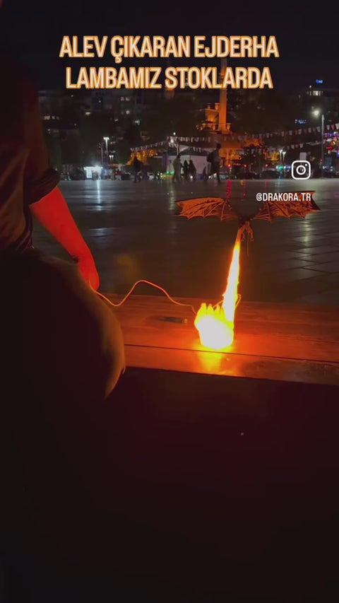 DRAKORA ejderha lambası videosu
